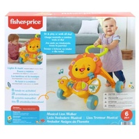 FISHER PRICE MUSICAL LION WALKER