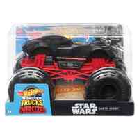 HOT WHEELS MONSTER TRUCKS OVERSIZED - 2023 STAR WARS DARTH VADER 1/24 SCALE TRUCK