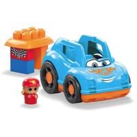 MEGA BLOKS LIL VEHICLES CLASSIC - RICKY RACE CAR 6PC  BUILDING BLOCK SET