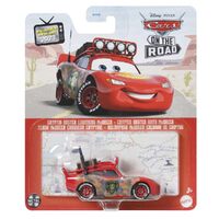DISNEY PIXAR CARS ON THE ROAD CRYPTID BUSTER LIGHTNING MCQUEEN METAL DIECAST