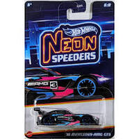 HOT WHEELS NEON SPEEDERS 16 MERCEDES-AMG GT3 5 OF 8 DIECAST CAR
