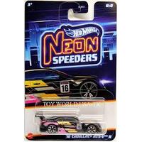 HOT WHEELS NEON SPEEDERS 16 CADILLAC ATS-VTM R 8 OF 8 DIECAST CAR