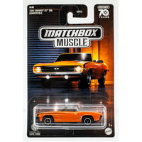 MATCHBOX MUSCLE 1969 CAMARO SS 396 CONVERTIBLE