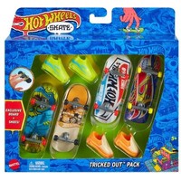 HOT WHEELS SKATE TRICKED OUT PACK EXCLUSIVE BOARD AND SHOES