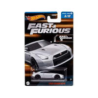 HOT WHEELS FAST AND FURIOUS 6 HNT16 2009 NISSAN GT-R - 6 OF 10 DIECAST CAR