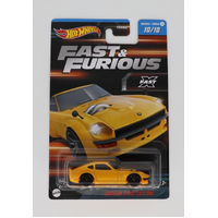 HOTWHEELS FAST X HNT20 DATSUN 240Z CUSTOM - 10 OF 10 DIECAST CAR