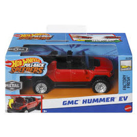 HOTWHEELS PULL BACK SPEEDERS HWH45 FACTORY FRESH - GMC HUMMER EV 01/04