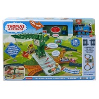 FISHER PRICE THOMAS AND FRIENDS HRB37 TALKING CRANKY DELIVERY TRAIN SET  WITH OVER 325 FUN SOUNDS SONGS AND PHRASES
