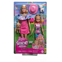 BARBIE AND STACIE TO THE RESCUE SISTER DOLL SET WITH 2 DOGS AND ACCESSORIES