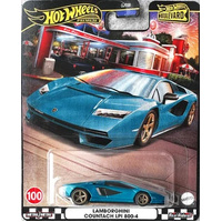 HOTWHEELS PREMIUM BOULEVARD HRT70 #100 LAMBORGHINI COUNTACH LPI 800-4 METAL DIECAST CAR