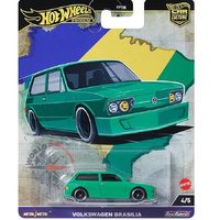 HOT WHEELS PREMIUM CAR CULTURE VOLKSWAGEN BRASILIA  4/5 METAL DIECAST CAR