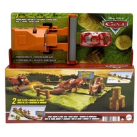 DISNEY PIXAR CARS FRANK ESCAPE AND STUNT RACE