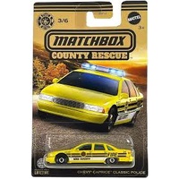 MATCHBOX HVR91 COUNTRY RESCUE CHEVY CAPRICE CLASSIC POLICE 3/6 METAL DIECAST CAR