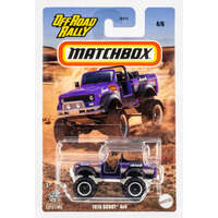 MATCHBOX HVT04 OFF ROAD RALLY 1976 SCOUT 4X4 4/6 LONGCARD