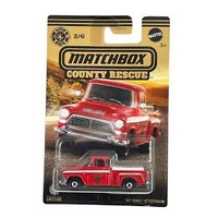 MATCHBOX HVR90 COUNTRY RESCUE 57 GMC STEPSIDE 2/6 METAL DIECAST CAR