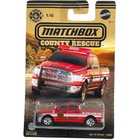 MATCHBOX HVR89 COUNTRY RESCUE 2015 RAM 1500 1/6 METAL DIECAST CAR