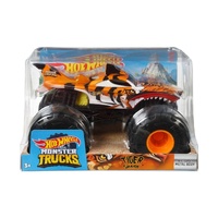 HOT WHEELS MONSTER TRUCKS OVERSIZED - TIGER SHARK 1/24 SCALE TRUCK