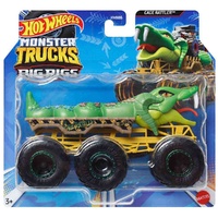 HOT WHEELS HWN86 MONSTER TRUCKS BIG RIGS CAGE RATTLER