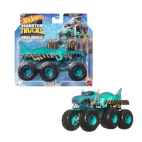 HOT WHEELS HWN86 MONSTER TRUCKS BIG RIGS MEGA WREX