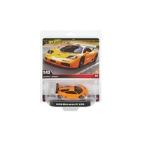 HOT WHEELS PREMIUM 1995 MCLAREN F1 GTR 1:43 SCALE DIECAST CAR