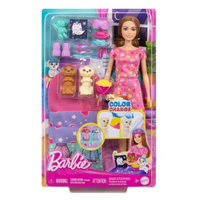 BARBIE COLOR CHANGE PUPPY SLUMBER PARTY