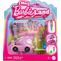 MINI BARBIELAND COLOUR CHANGE CONVERTABLE ICONIC TOY VEHICLE SET