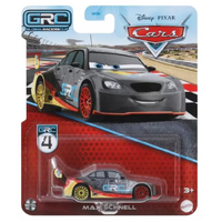 MATTEL DISNEY PIXAR CARS DXV29 - GLOBAL RACERS CUP SERIES - MAX SCHNELL DIECAST CAR