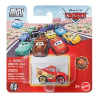DISNEY PIXAR CARS MINI RACERS RADIATOR SPRINGS RACE AND RESCUE LIGHTNING MCQUEEN DIECAST CAR