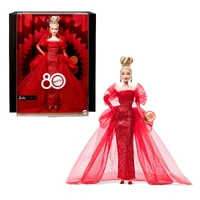 BARBIE SIGNATURE COLLECTOR 80TH ANNIVERSARY COLLECTABLE DOLL - BLONDE