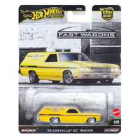 HOTWHEELS CAR CULTURE 2/5 - FAST WAGONS - '70 CHEVELLE SS WAGON