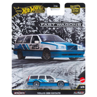 HOTWHEELS CAR CULTURE 3/5 - FAST WAGONS - VOLVO 850 ESTATE