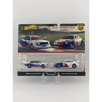 HOT WHEELS PREMIUM CAR CULTURE 05 BMW 320 GROUP 5 2001 BMW M3 GTR 2 PIECES
