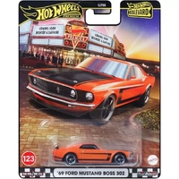 HOT WHEELS PREMIUM BOULEVARD SERIES - #123 '69 FORD MUSTANG BOSS 302