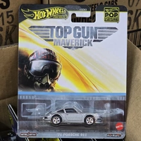 HOT WHEELS POP CULTURE PREMIUM TOP GUN MAVERICK SERIES HXD63 - '71 PORSCHE 911 DIECAST VEHICLE
