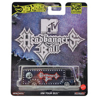 HOT WHEELS POP CULTURE PREMIUM MTV HEADBANGERS BALL SERIES HXD63 - TOUR BUS BLACK