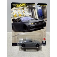 HOT WHEELS PREMIUM FAST & FURIOUS SERIES - 202 DODGE CHARGER HELLCAT #3 OF 5