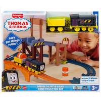 FISHER-PRICE THOMAS & FRIENDS DIESEL'S LIFT AND LOAD CONSTRUCTION TRACK SET 15PC