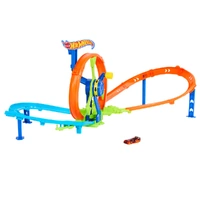 HOTWHEELS STUNT TRACKS RAPID LAUNCH & LOOP - JBX65