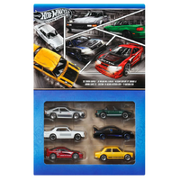 HOTWHEELS SILVER SERIES JAPANESE MULTIPACK 6 PC
