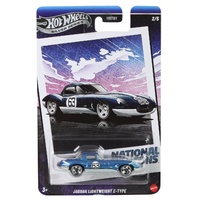 HOT WHEELS SILVER SERIES NATIONAL ICONS JAGUAR LIGHTWEIGHT E-TYPE