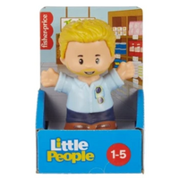 FISHER-PRICE LITTLE PEOPLE SINGLE FIGURE - JBD47/JCC50 - MAN WITH BLUE SHIRT