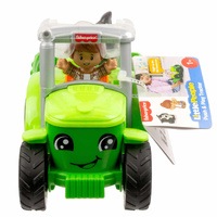 FISHER-PRICE LITTLE PEOPLE PUSH AND PLAY TRACTOR