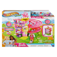 HOTWHEELS RACE VERSE BARBIE SPIRAL RACE