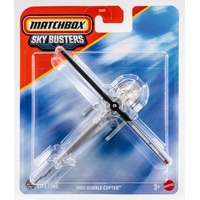MATCHBOX SKY BUSTERS - #6 OF 32 MBX BUBBLE COPTER DIECAST HELICOPTER