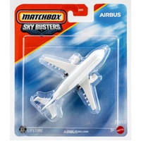 MATCHBOX SKY BUSTERS JDJ05 - #29 OF 32 AIRBUS BELUGA DIECAST PLANE