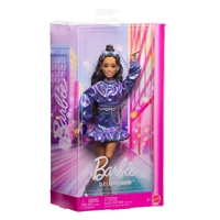 BARBIE DELUXE STYLE DOLL - #7 PURPLE DRESS
