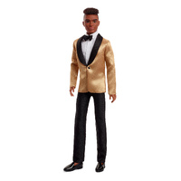 BARBIE SIGNATURE HOLIDAY JOYEUX NOEL BROWN HAIR KEN 2025 COLLECTABLE DOLL
