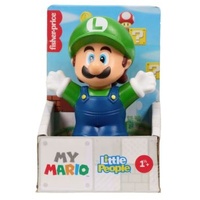 FISHER PRICE LITTLE PEOPLE MY MARIO - LUIGI COLLECTABLE FIGURES - JHG64