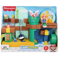 FISHER PRICE LITTLE PEOPLE MY MARIO JHG61 - MARIOS ADVENTURE PLAYSET