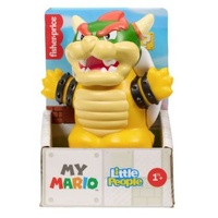 FISHER PRICE LITTLE PEOPLE MY MARIO - BOWSER COLLECTABLE FIGURES - JHG64